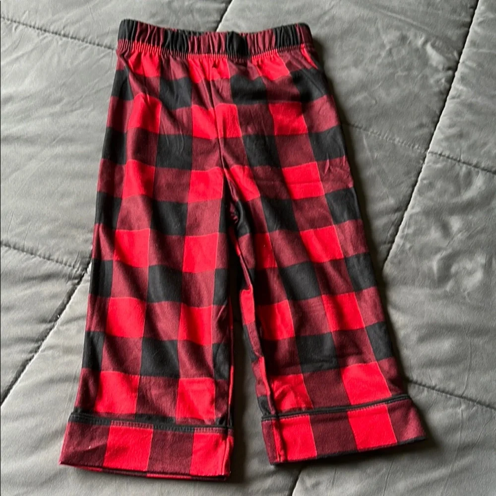 Wondershop Red and Black Plaid Pajama Bottoms - Picture 1 of 2